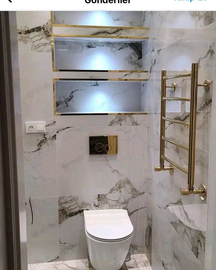 Akova Dekorasyon Banyo çalışması 8