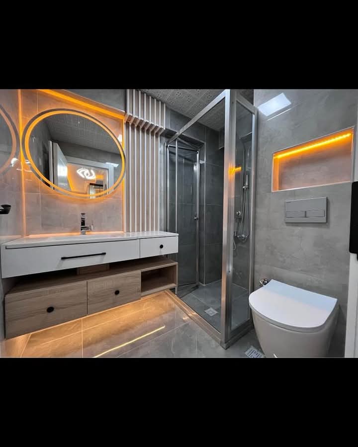 Akova Dekorasyon Banyo çalışması 15
