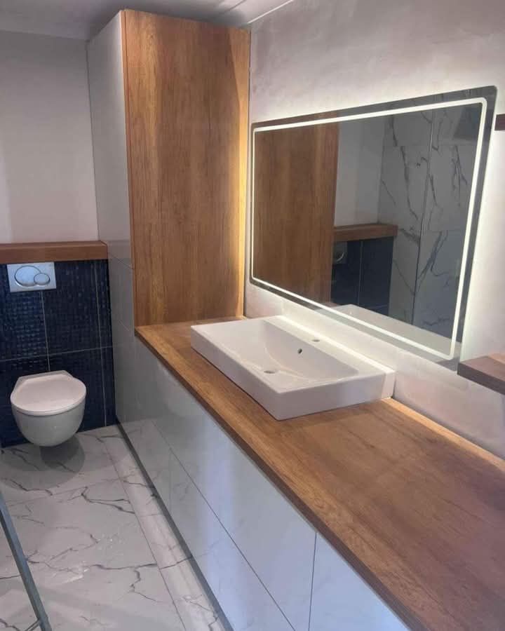 Akova Dekorasyon Banyo çalışması 19