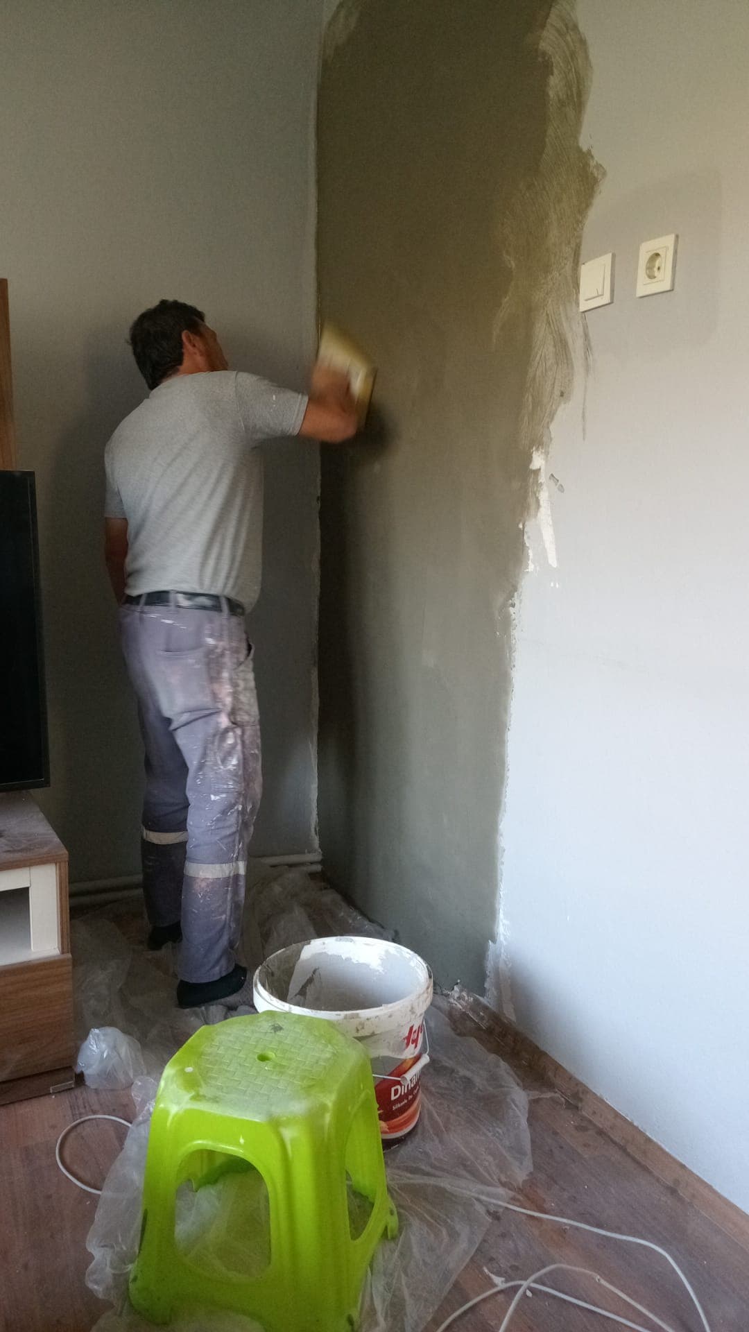 Akova Dekorasyon Boya çalışması 15
